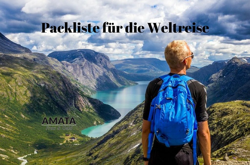 Packliste für die Weltreise