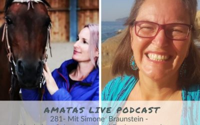 281 – Was haben Spitzensport und Business gemeinsam – Amata´s Live Podast mit Simone Braunstein